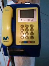 TELEFONO PUBLICO PARA RECAGRAS
